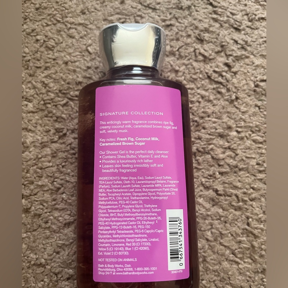 Bath & Body Works Brown Sugar & Fig Shower Gel - Picture 2 of 3